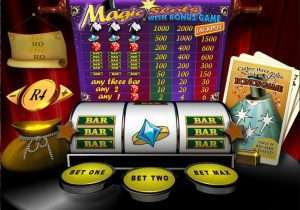 3 Reel 1 Payline Slot (Magic Slots) - CLICK to ENLARGE 3 Reel 1 Payline Slot (Magic Slots)